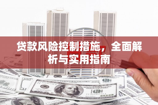 榆中贷款风险控制措施，全面解析与实用指南
