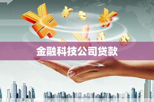 榆中金融科技公司贷款