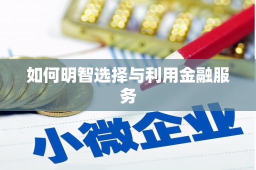 榆中如何明智选择与利用金融服务