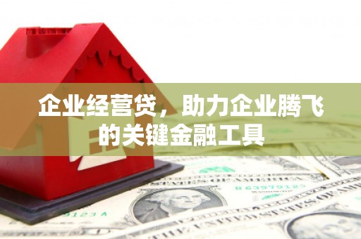 榆中企业经营贷，助力企业腾飞的关键金融工具