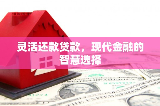 榆中灵活还款贷款，现代金融的智慧选择