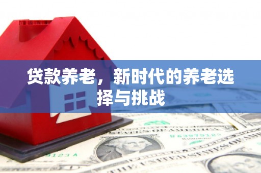榆中贷款养老，新时代的养老选择与挑战