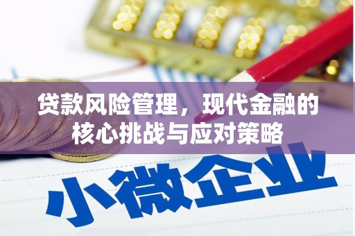 榆中贷款风险管理，现代金融的核心挑战与应对策略