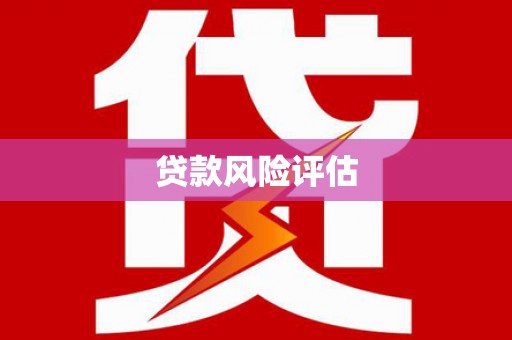 榆中贷款风险评估