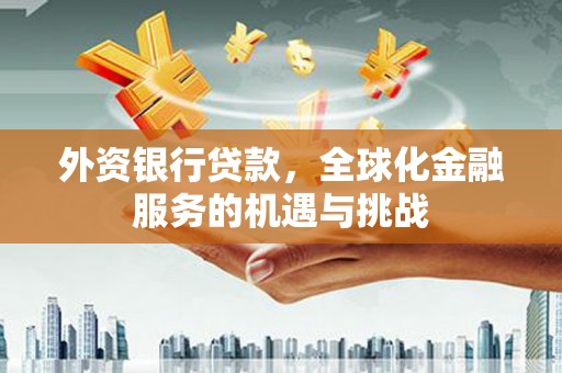 榆中外资银行贷款，全球化金融服务的机遇与挑战