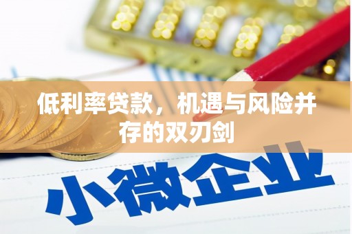 榆中低利率贷款，机遇与风险并存的双刃剑