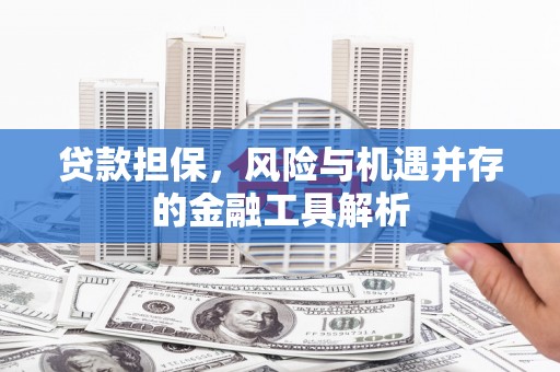 榆中贷款担保，风险与机遇并存的金融工具解析