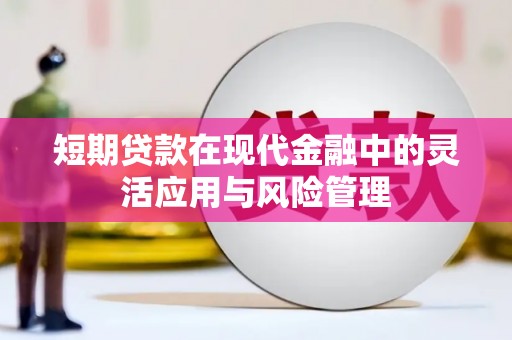 榆中短期贷款在现代金融中的灵活应用与风险管理