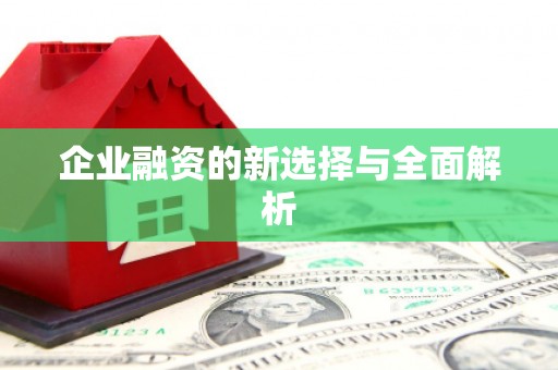 榆中企业融资的新选择与全面解析